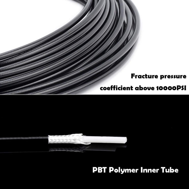 Farbetter 10000mm/ 32.8ft x 5.0mm Bike Brake Hydraulic Hose Bicycle Hydraulic Disc Brake Hose 10000PSI Universal - Image 2